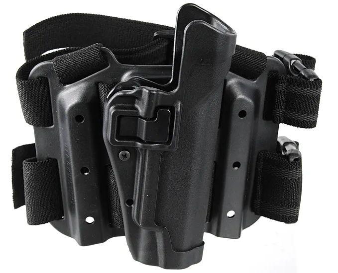BlackHawk 430500BK-R Serpa Level 2 Tactical Holsters Right Hand Matte