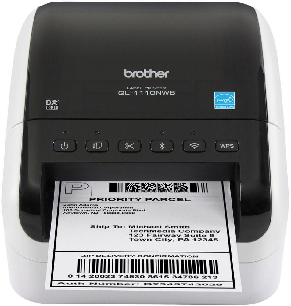 Brother  QL-1110NWB Wide Format Professional Label Printer - White - Excellent