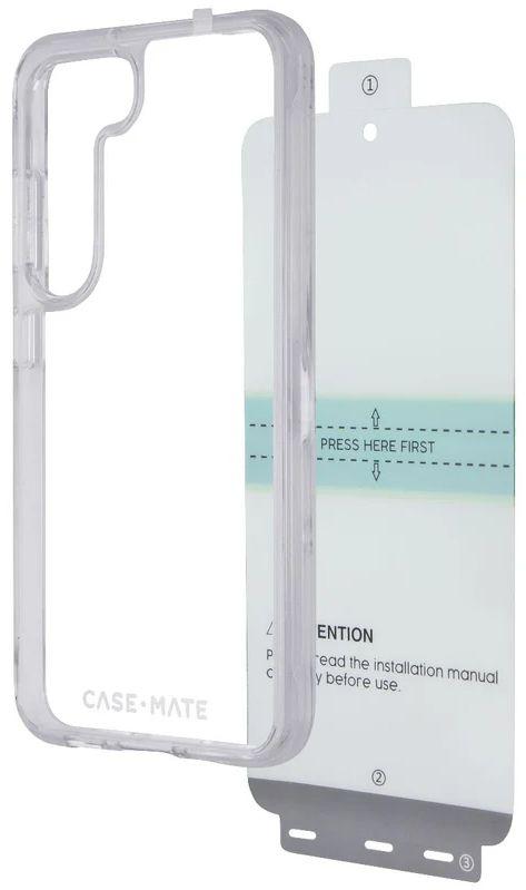 Case-Mate Protection Pack Phone Case & Screen Protector for Galaxy S23 - Clear - Brand New