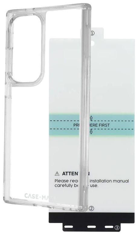 Case-Mate Protection Pack Phone Case & Screen Protector for Samsung Galaxy S24 Ultra - Clear - Brand New