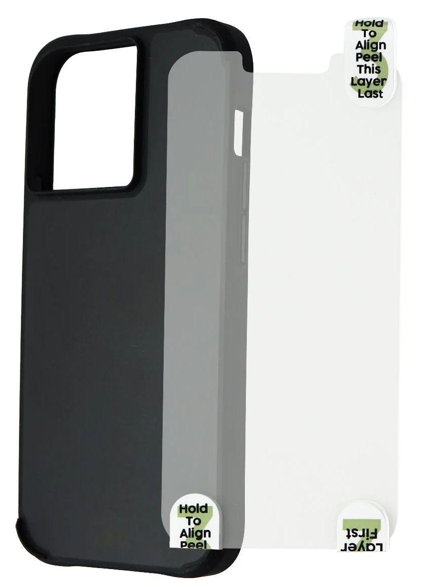 Case-Mate  Tough Series Case & Screen Protector for iPhone 13 Pro  - Black - Excellent