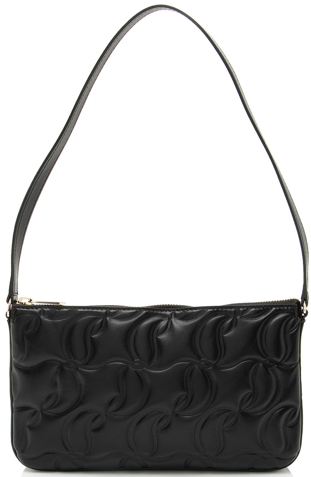 Christian Louboutin CL Embossed Nappa Loubila Shoulder Bag