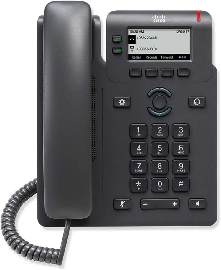 Cisco  (CP-6821-3PCC-K9) Phone for Multiplatform Systems - Black - Good