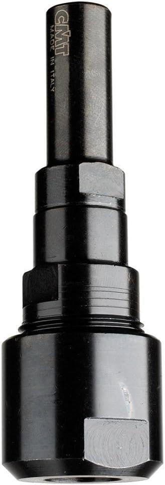 CMT  796.001.01 Router Collet Chuck Extension for 1/4" Collets 1/2" Shank - Black - Premium