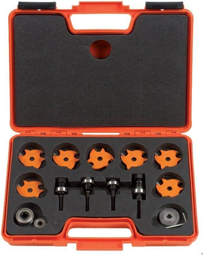 CMT 823.001.11 Slot Cutter Set in Carrying Case Carbide-Tipped