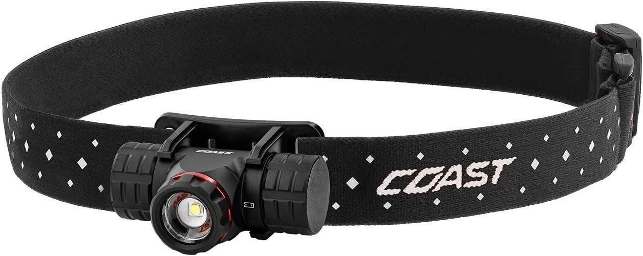 Coast XPH25R USB Rechargeable Dual Power LED Headlamp