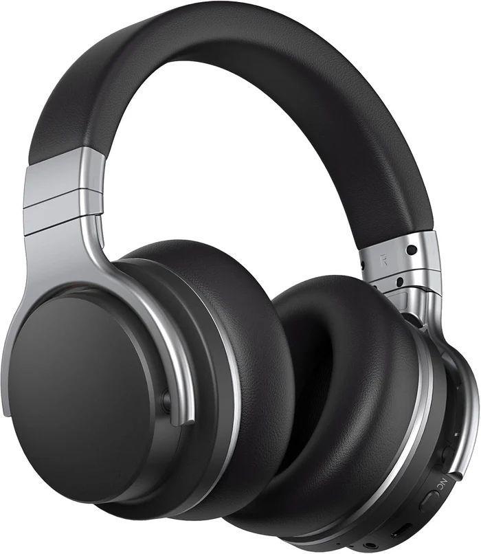 Commalta  Active Noise Cancelling Headphones Over Ear Bluetooth - Space Black - Excellent