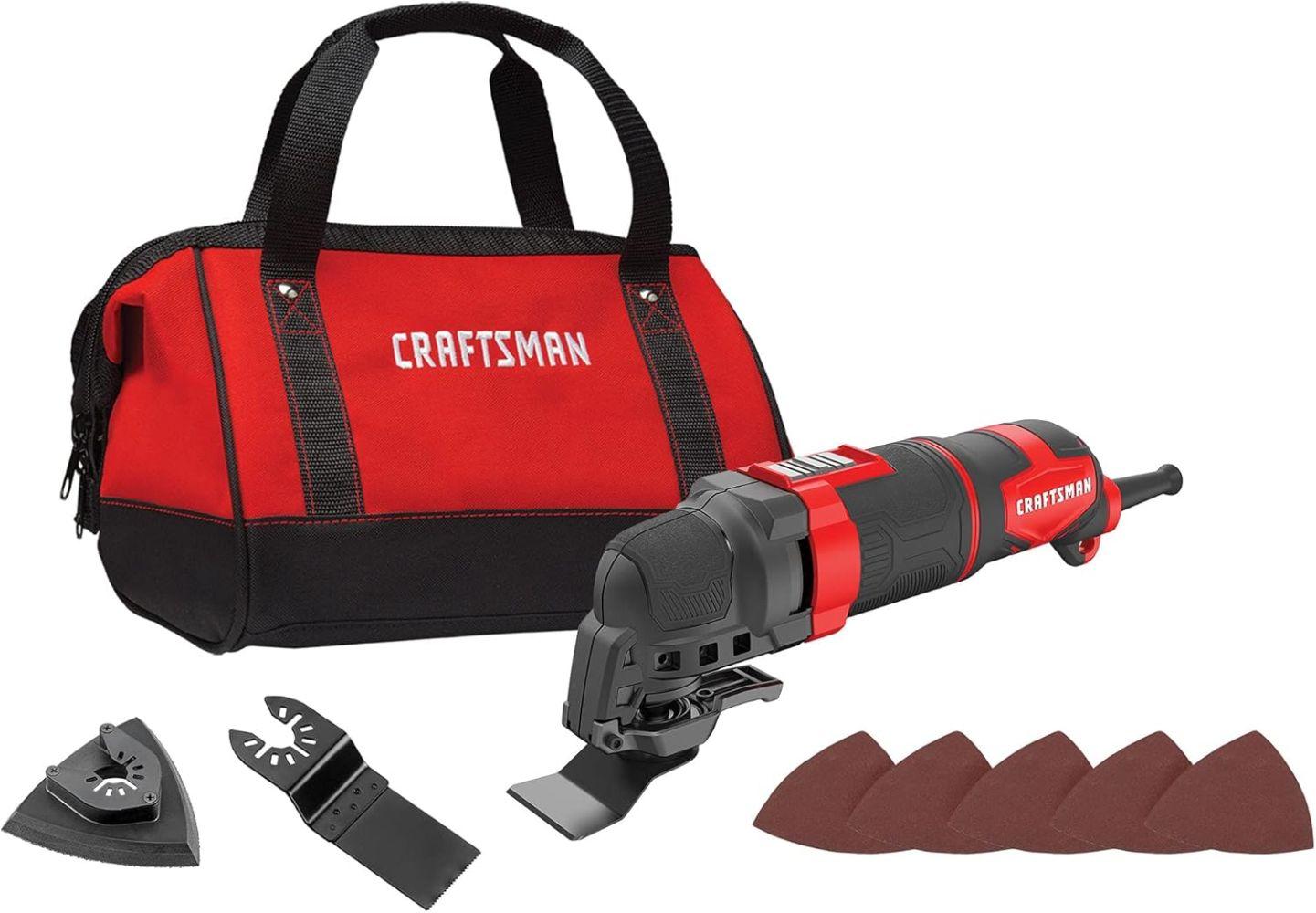 Craftsman CMEW401R Corded Electric Oscillating Tool Kit (3 Amp)