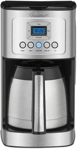 Cuisinart 12 Cup Programmable Thermal Coffeemaker (DCC-3400) - Silver - Excellent