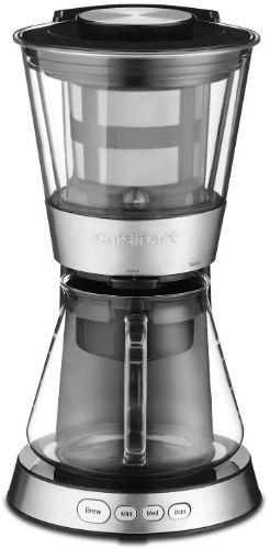 Cuisinart 7 Cup Automatic Cold Brew Coffeemaker (DCB-10) - Silver - Excellent