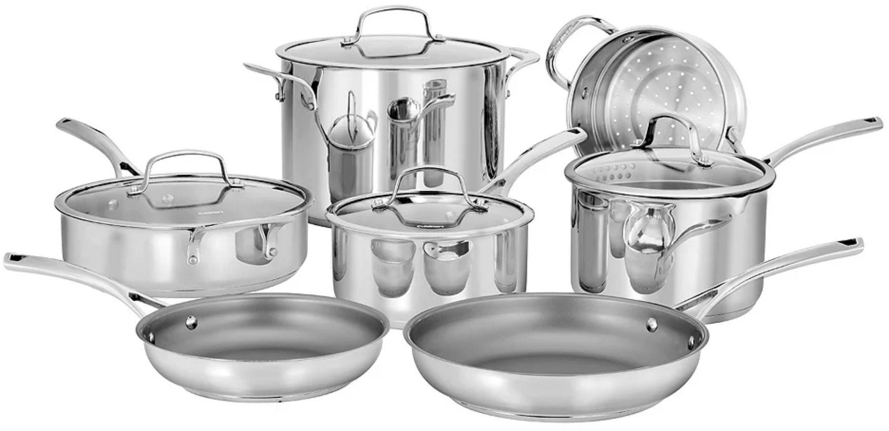 Cuisinart  95-11 Forever Stainless Collection Set 11-Piece - Stainless Steel - Excellent