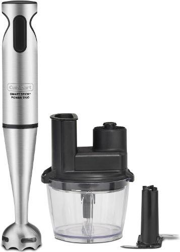 Cuisinart  Smart Stick PowerTrio Hand Blender With Food Processor (CSB-80) - Stainless Steel - Excellent