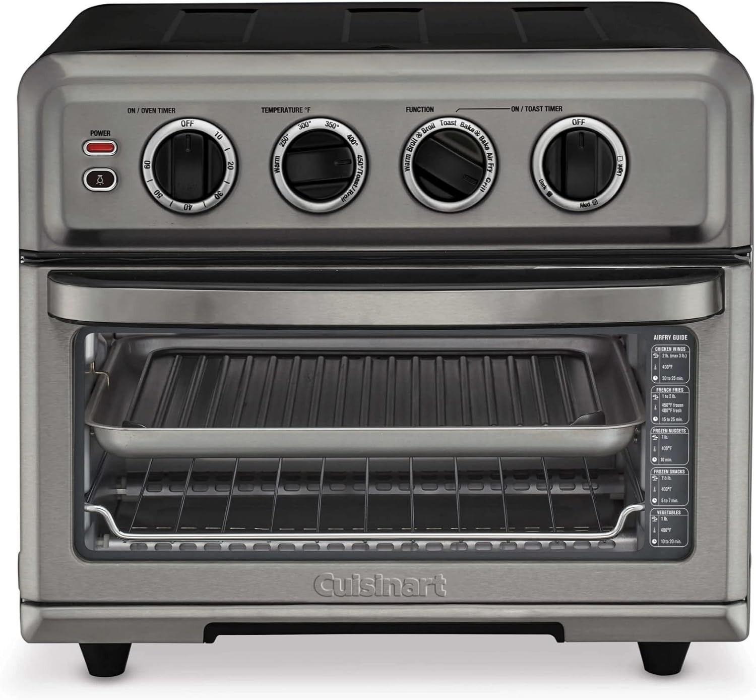 Cuisinart TOA-70BKS AirFryer Toaster Oven with Grill