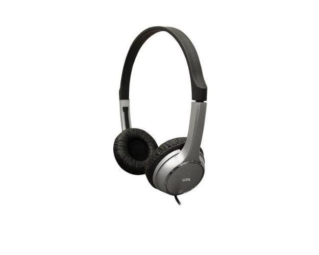 Cyber Acoustics  ACM-7000 3.5mm Connector Headphones for Kids - Silver - Excellent