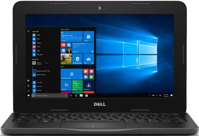 Dell Latitude 11 3180 Laptop 11.6" Intel Celeron N3350 1.1GHz in Black in Acceptable condition