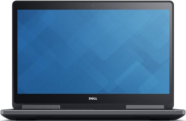 Dell Precision 7720 Mobile Workstation Laptop 17.3" Intel Core i7-7820HQ 2.9GHz in Black in Acceptable condition