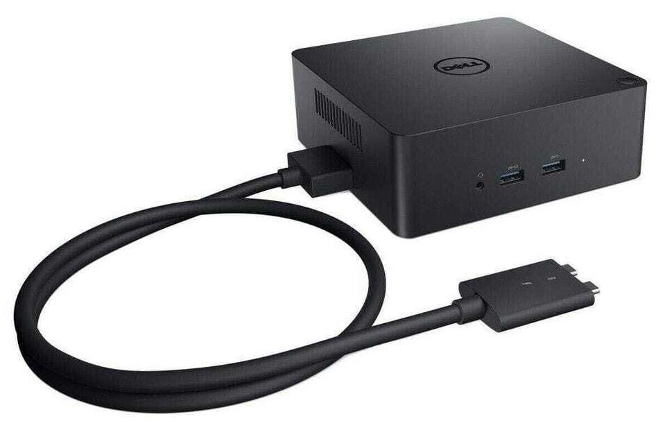 Dell Precision Dual USB-C Thunderbolt Dock TB18DC w/PSU - Black - Excellent