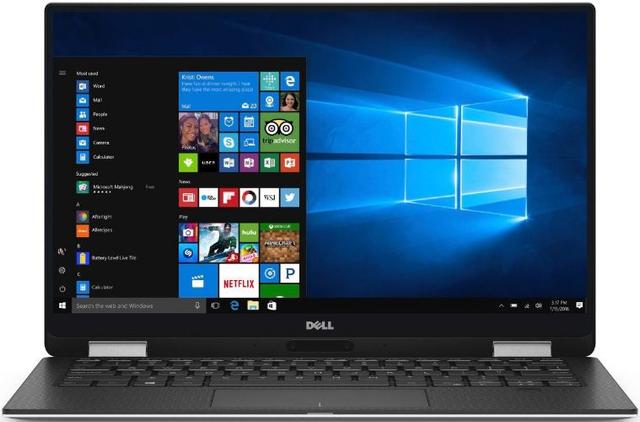 Dell XPS 13 9365 2-in-1 Laptop 13.3" Intel Core i5-7Y54 1.2GHz in Silver in Acceptable condition
