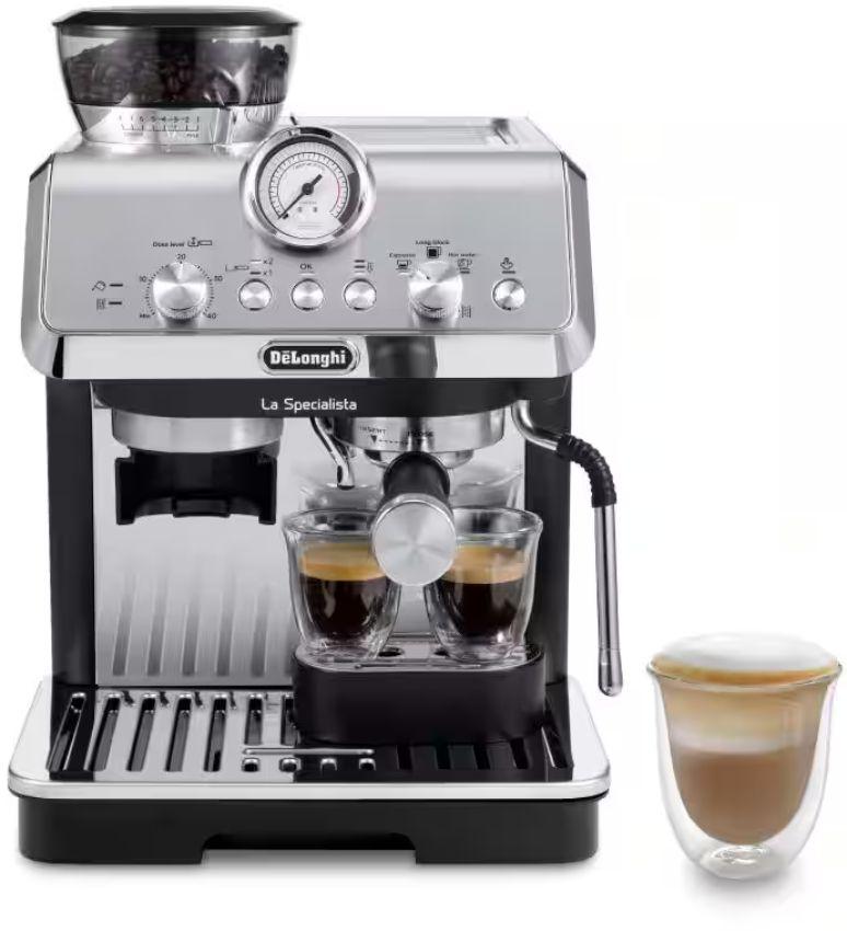 DeLonghi EC9155MB La Specialista Arte Pump Espresso Coffee Machines - Metal Black - Excellent