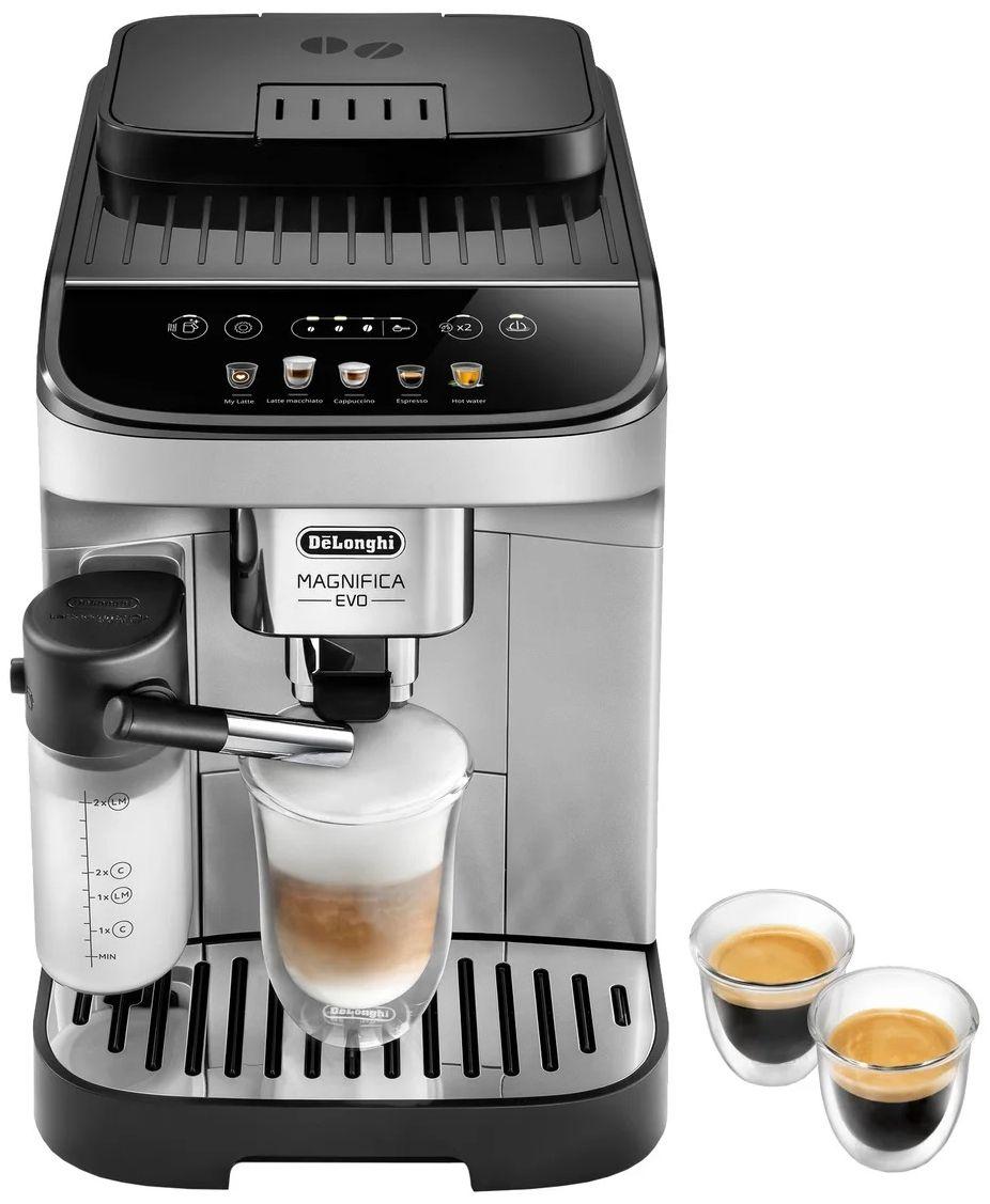 DeLonghi Magnifica Evo w/LatteCrema Espresso Machine ECAM29063SB - Silver - Good