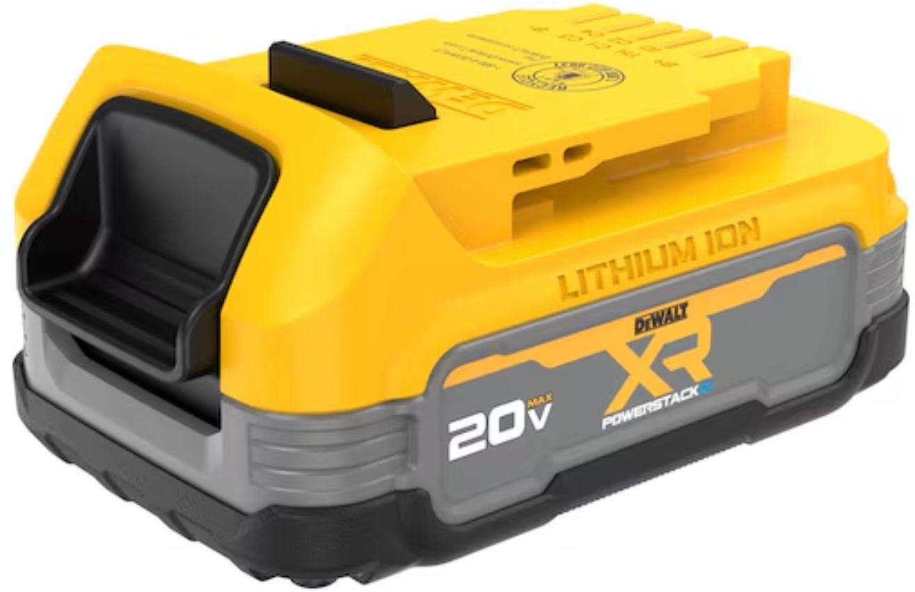 Dewalt  DCBP034-R 20V MAX* XR POWERSTACK Compact Battery - Yellow - Excellent