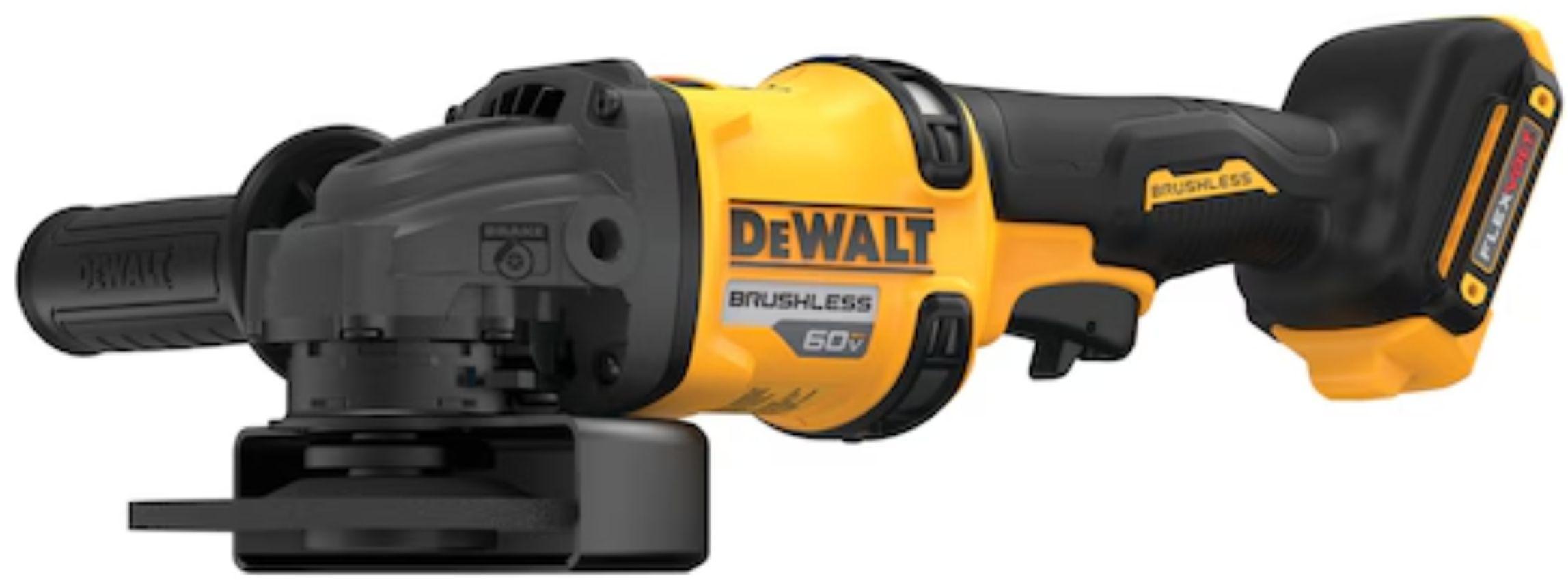 Dewalt DCG418B-R 60V MAX* Brushless Cordless 4-1/2 in. - 6 in. Grinder With KICKBACK BRAKE (Tool Only)