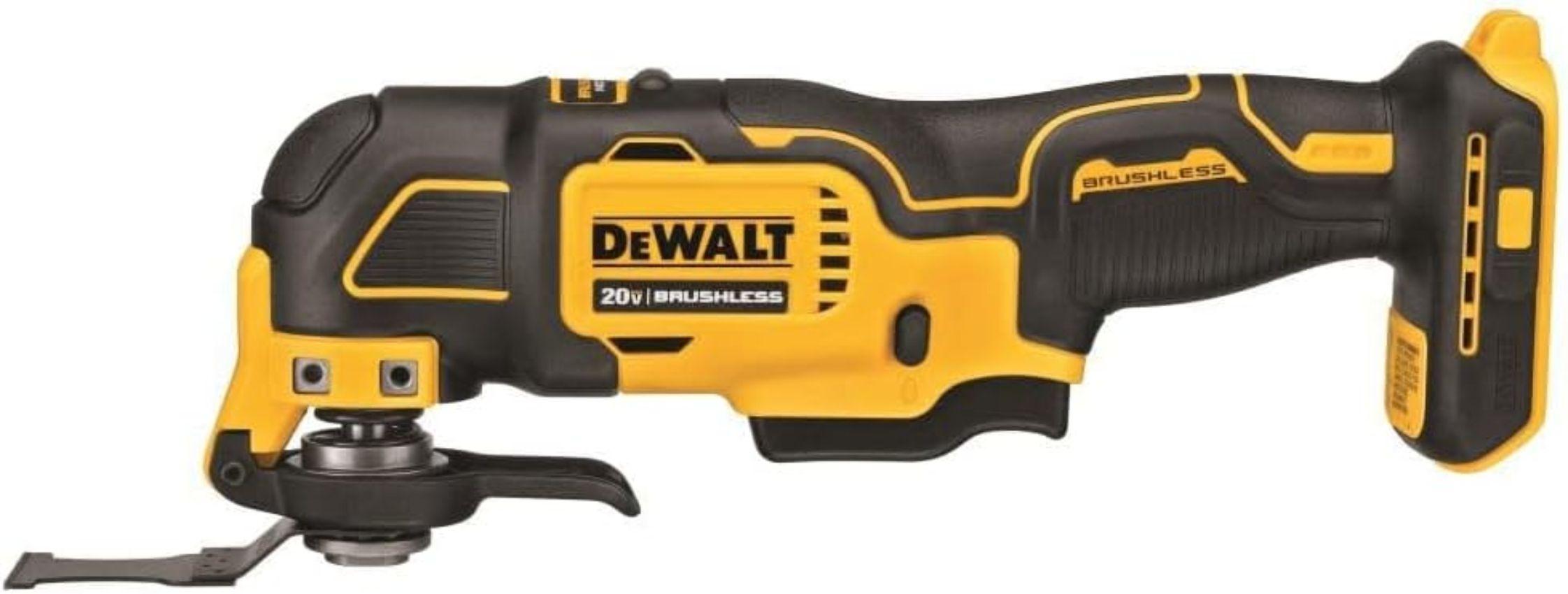 Dewalt DCS354B-R ATOMIC 20V MAX* Brushless Cordless Oscillating Multi-Tool (Tool Only) - Yellow/Black - Excellent