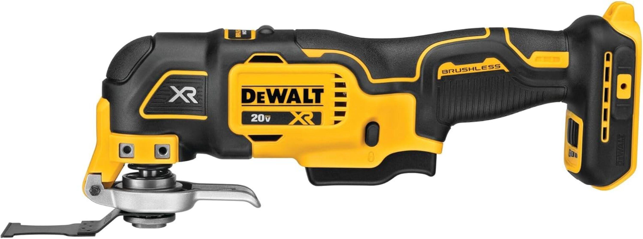 Dewalt DCS356B-R 20V MAX* XR Brushless Cordless 3-Speed Oscillating Multi-Tool (Tool Only) - Yellow/Black - Excellent