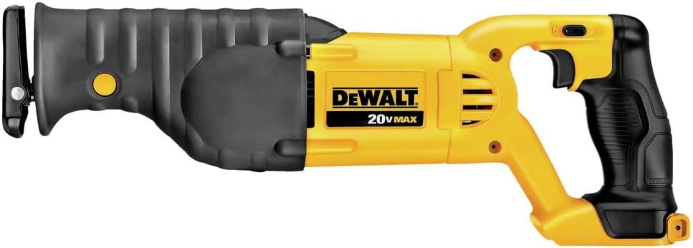 Dewalt DCS380BR 20V MAX Lithium-Ion Cordless Reciprocating Saw (Tool Only) - Yellow - Excellent
