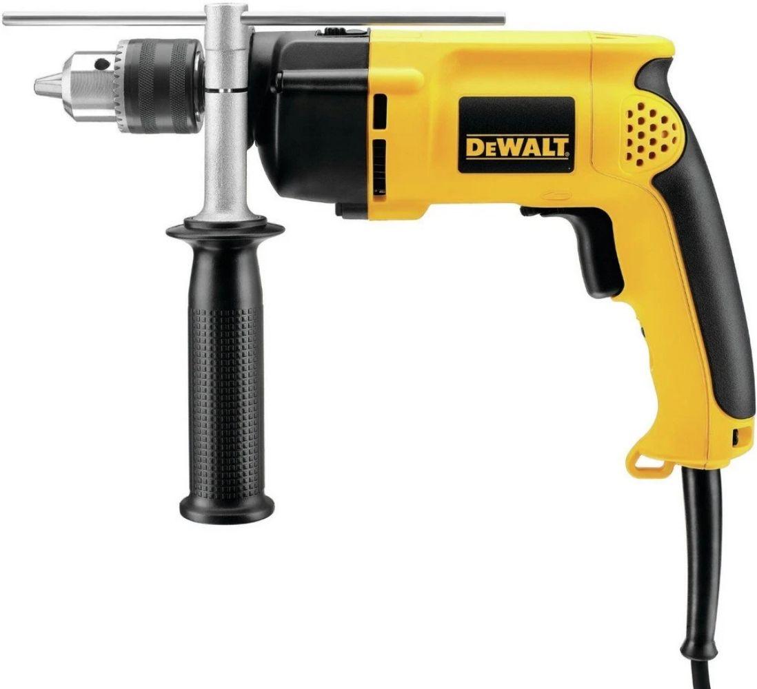 Dewalt DW511R 7.8 Amp 1/2 in. VSR Single Speed Hammer Drill - Yellow - Excellent