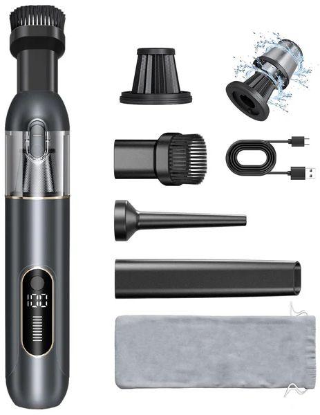 Ederfun 16000PA 2-in-1 Blow & Suction Cordless Handheld Car Vacuum - Black - Excellent