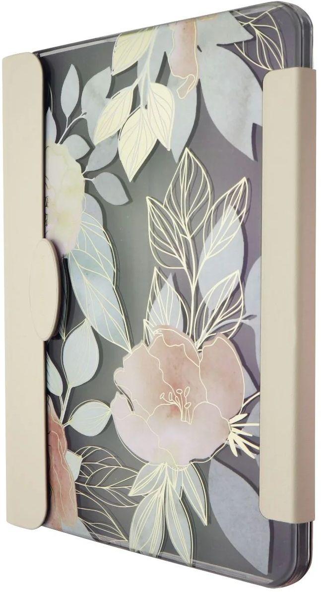 Elizabeth James Stand Folio iPad Case for iPad (10th Gen) - Blooms in Bordeaux - Good