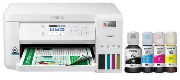 Epson  EcoTank ET-3830 Wireless Color All-in-One Cartridge-Free Supertank Printer - White - Excellent