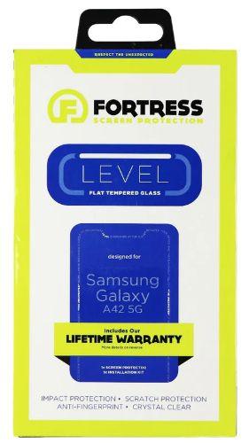 Fortress Flat Tempered Glass Screen Protector for Galaxy A42 (5G)