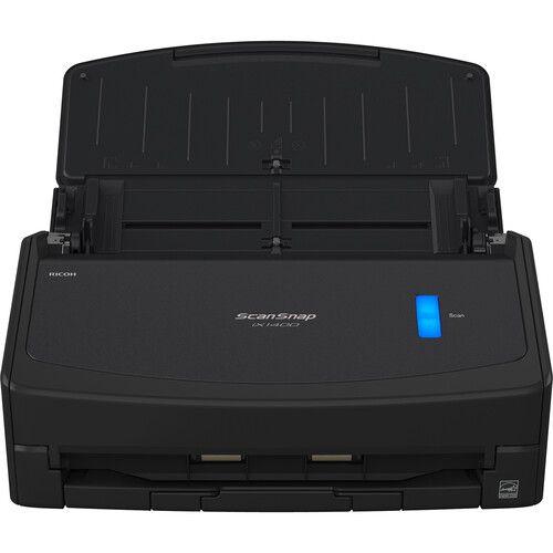 Fujitsu  Ricoh ScanSnap iX1400 Simple One-touch Button Scanner - Black - Excellent