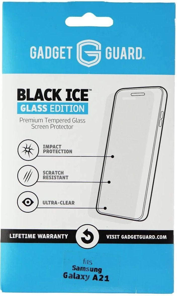 Gadget Guard  Black Ice Edition Tempered Glass for Samsung Galaxy A21 - Clear - Brand New