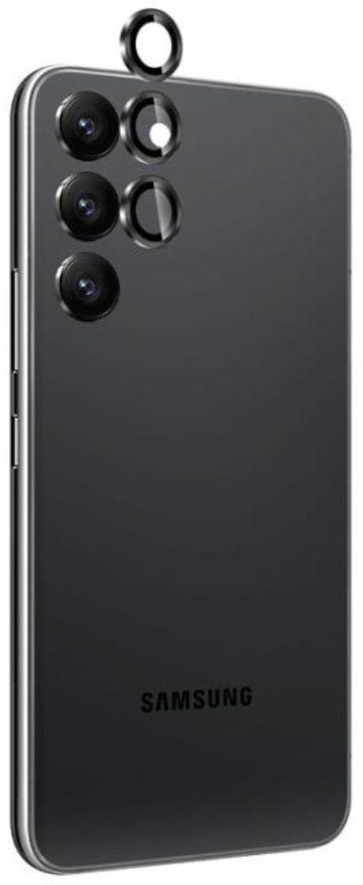 Gadget Guard Glass Camera Protector for Samsung Galaxy S24+ - Clear/Black - Brand New