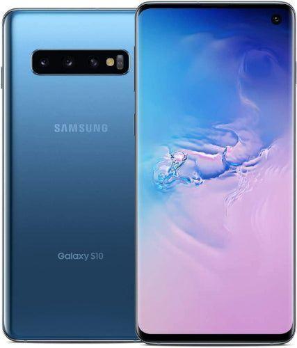 Galaxy S10 128GB Unlocked in Prism Blue in Excellent condition