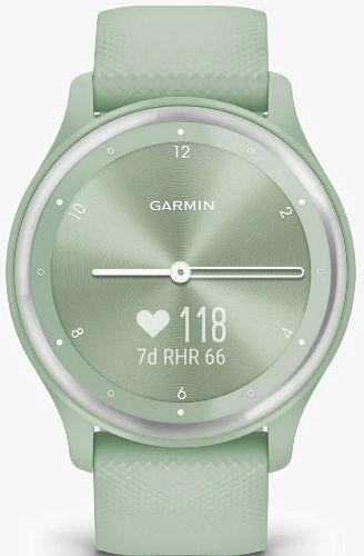 Garmin Vivomove Sport Smartwatch Fiber-reinforced Polymer in Cool Mint in Pristine condition