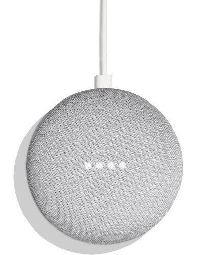 Google  Home Mini Smart Speaker - Chalk - Excellent