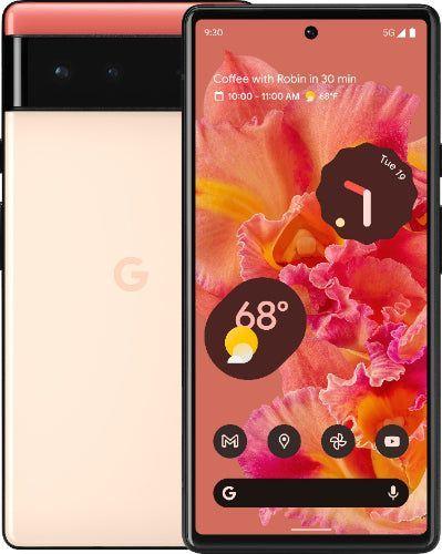 Google Pixel 6 128GB for T-Mobile in Kinda Coral in Acceptable condition