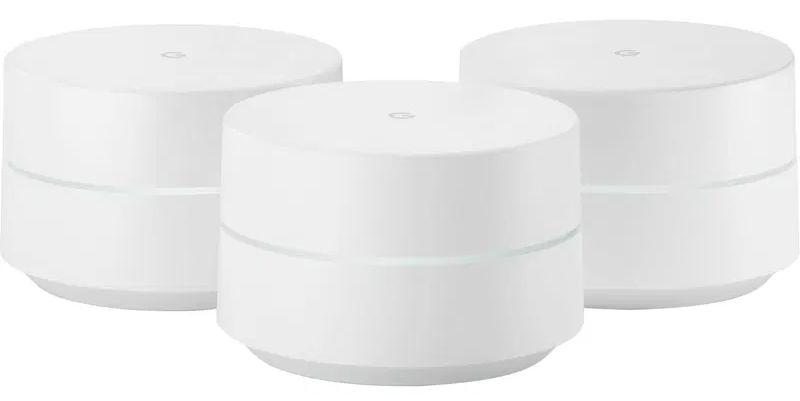 Google  Wifi System (3 Pack) Router Replacement for Home Coverage - White - Excellent