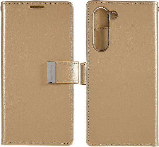 Refurbished Goospery Rich Diary Wallet Phone Case for Samsung Galaxy S23+ - Reebelo US