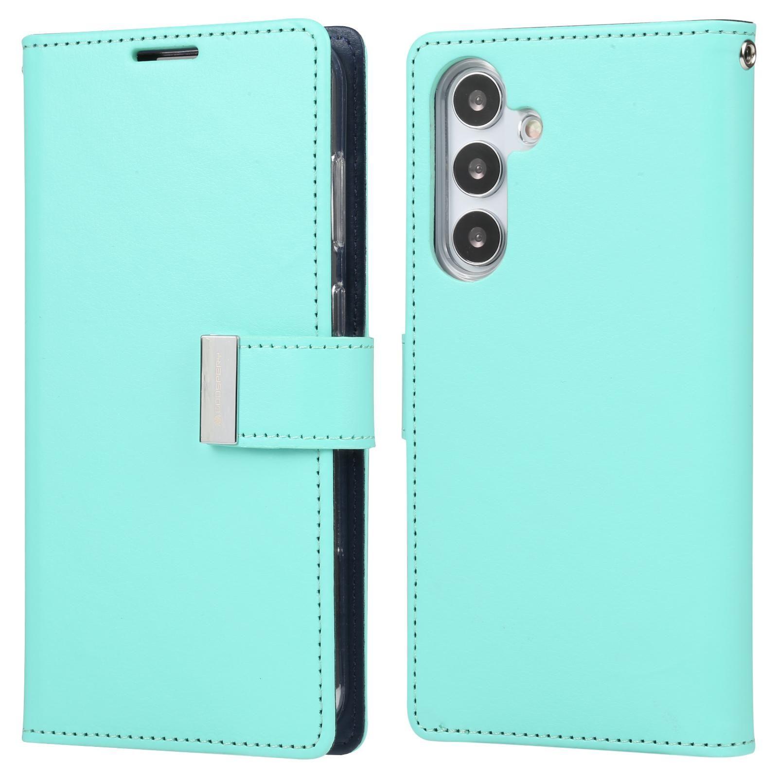 Refurbished Goospery Rich Diary Wallet Phone Case for Samsung Galaxy S23+ - Reebelo US