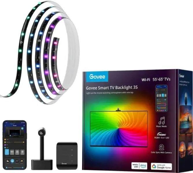 Govee H6098AD1 Dreamview TV Strip Lights For 55"- 65" TVs - Multi - Excellent