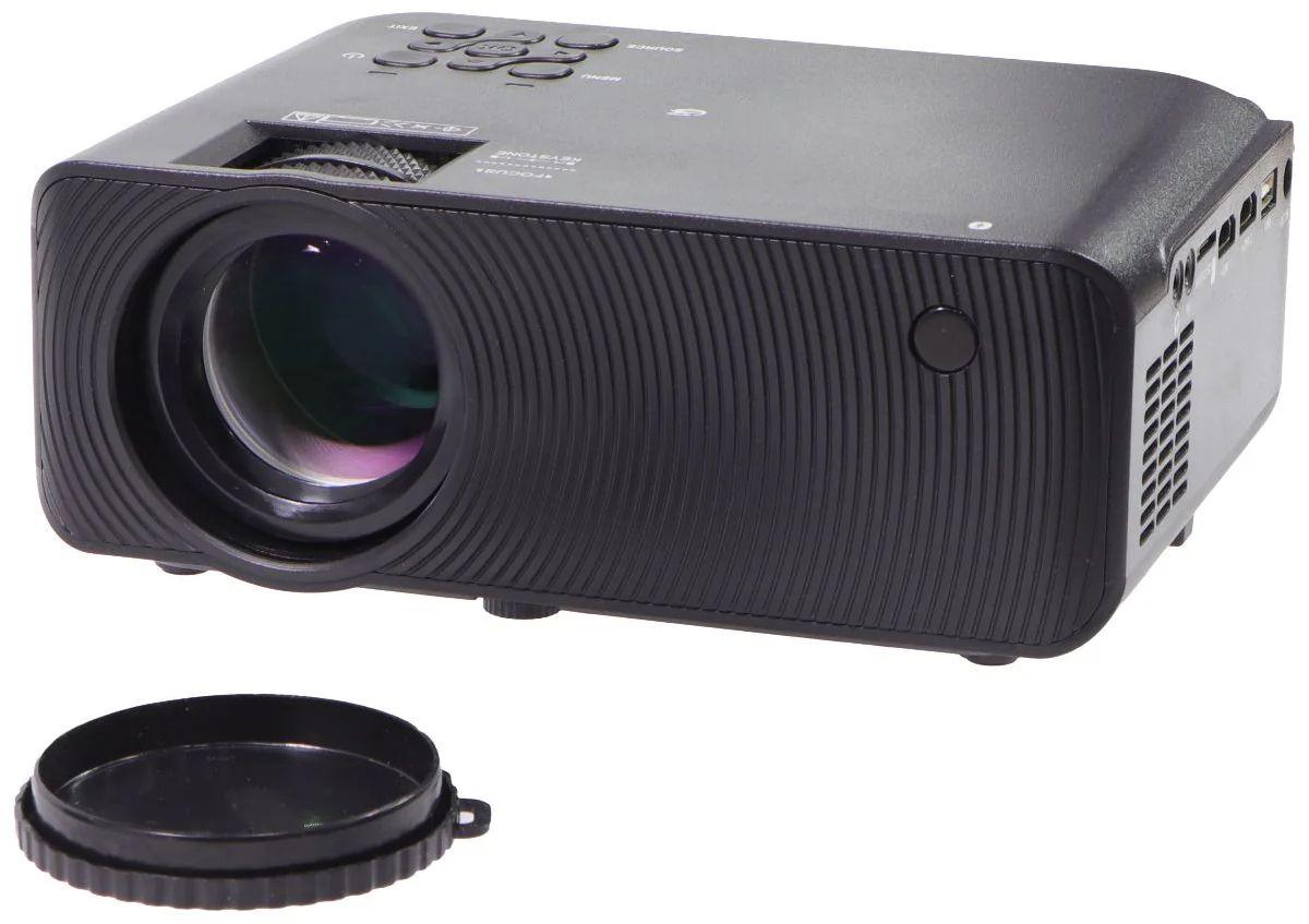 GPX PJ609B Bluetooth Wireless Mini Projector with Remote Control - Black - Excellent