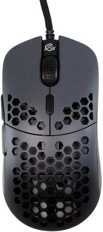 G-Wolves Hati HT-M Lightweight Honeycomb Wired Gaming Mouse - Gun Metal Gray - Acceptable