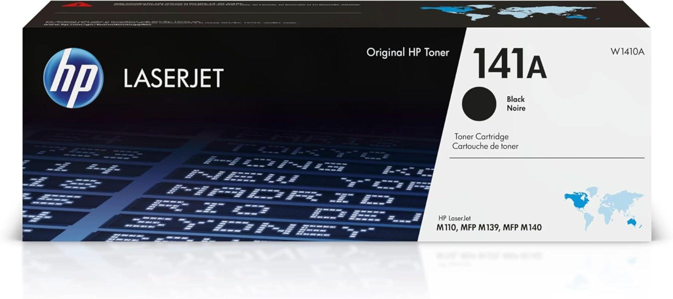 HP  141A Black Original LaserJet Toner Cartridge (W1410A) - Black - Brand New