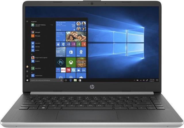 HP 14-dq1037wm Notebook PC 14" Intel Core i3-1005G1 1.2GHz in Natural Silver in Pristine condition