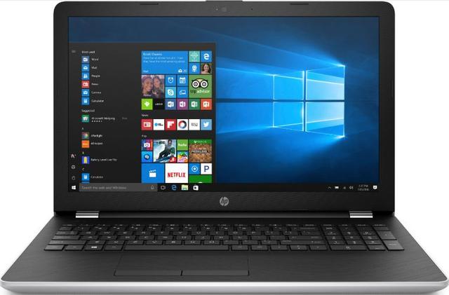 HP 15-bs070wm Notebook PC 15.6" Intel Core i5-7200U 2.5GHz in Natural Silver in Acceptable condition